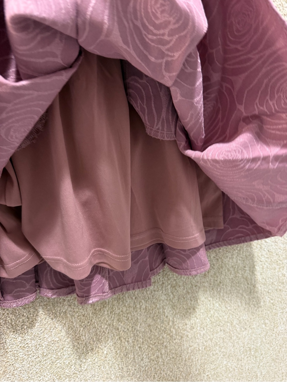 Maueve rosette mini dress pocket coquette balletcore regency wedding guest MED - Picture 7 of 14